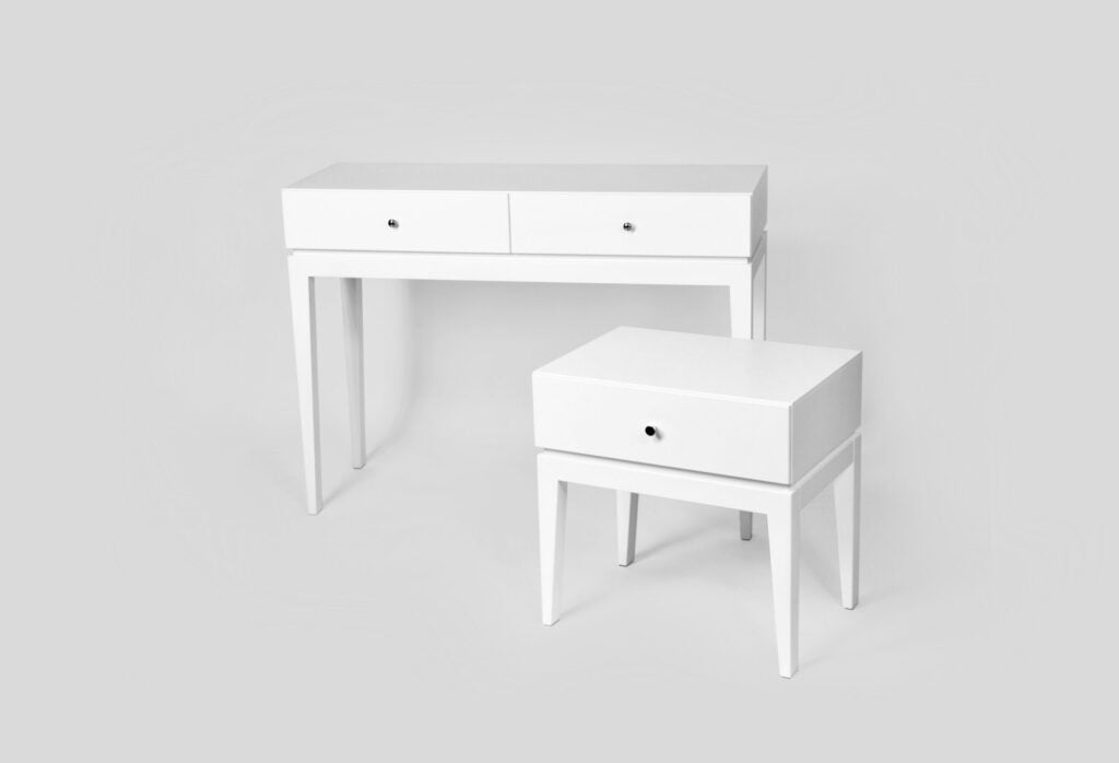 Туалетный столик Static Modern, белый, 90Х35 в. 75
